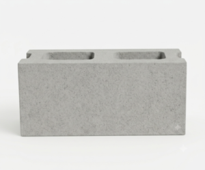 150mm 6 inch interlocking hollow concrete block with male and female ends for wall construction in Jamaica.