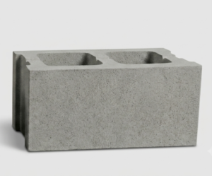 200mm 8 inch interlocking hollow concrete block with male and female ends for heavy-duty walls and foundations in Jamaica.