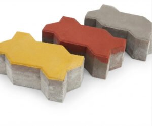 Durable interlocking concrete pavers from Jamaica Block Factory for driveways, patios, and walkways.