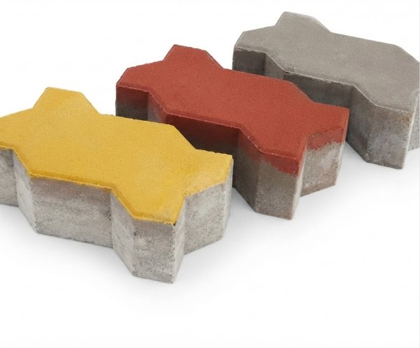 Durable interlocking concrete pavers from Jamaica Block Factory for driveways, patios, and walkways.